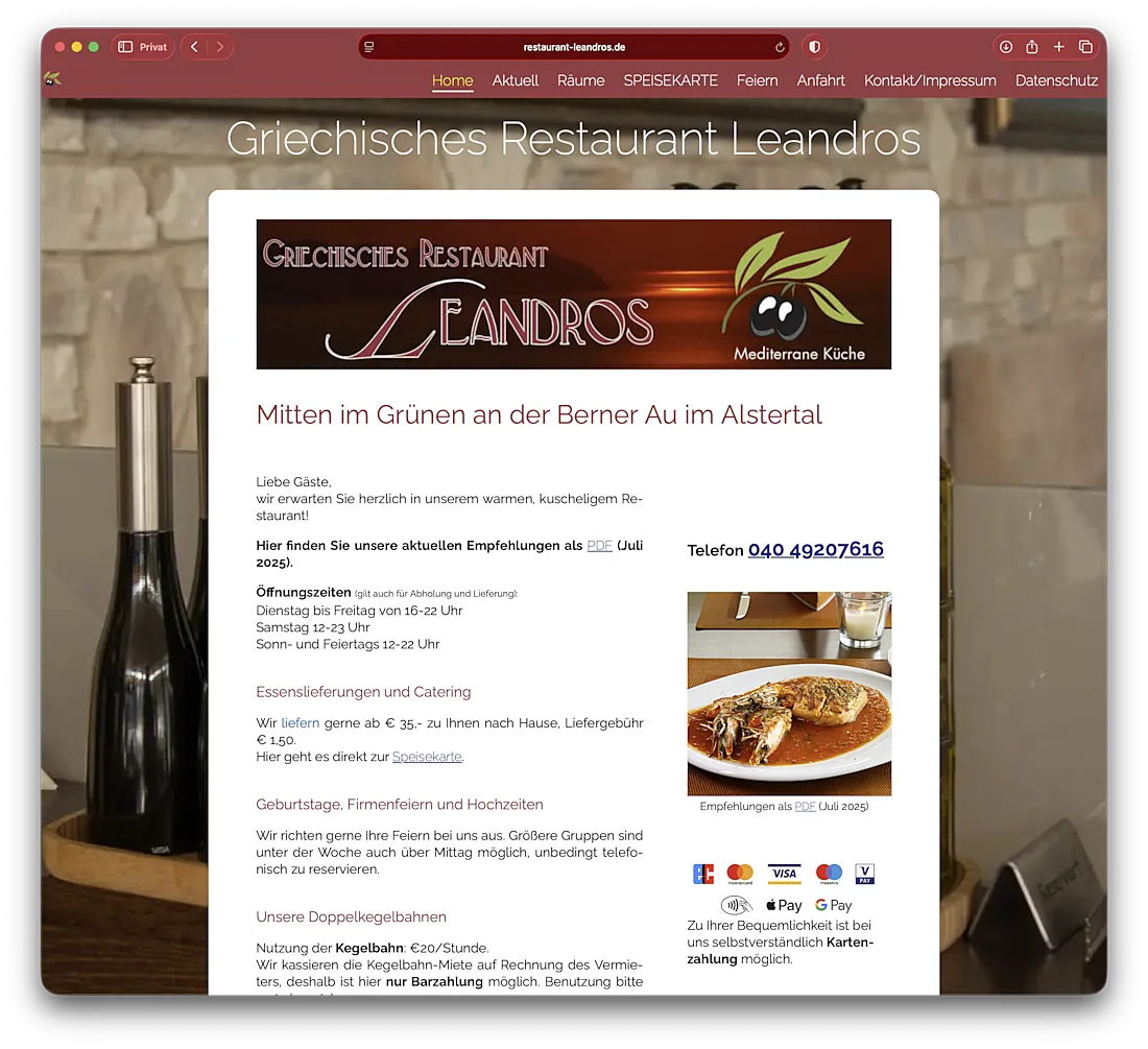 Griechisches Restaurant Leandros