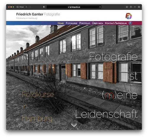 Webdesign Homepage in Hamburg